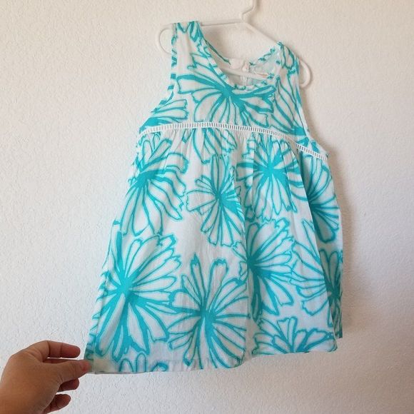 Gymboree Girl's Floral Sleeveless Blouse size 10 - Picture 3 of 6